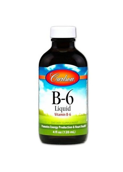 B-6 Liquid 4 fl oz 120 ml Carlson Labs (257391937)