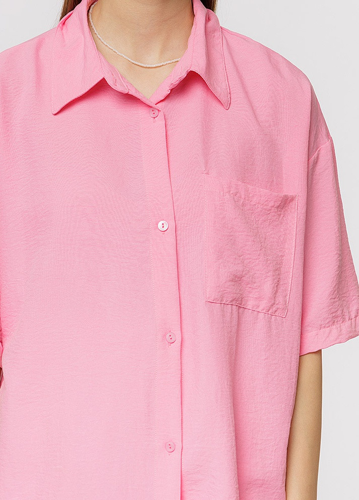 Розовая рубашка Maestro