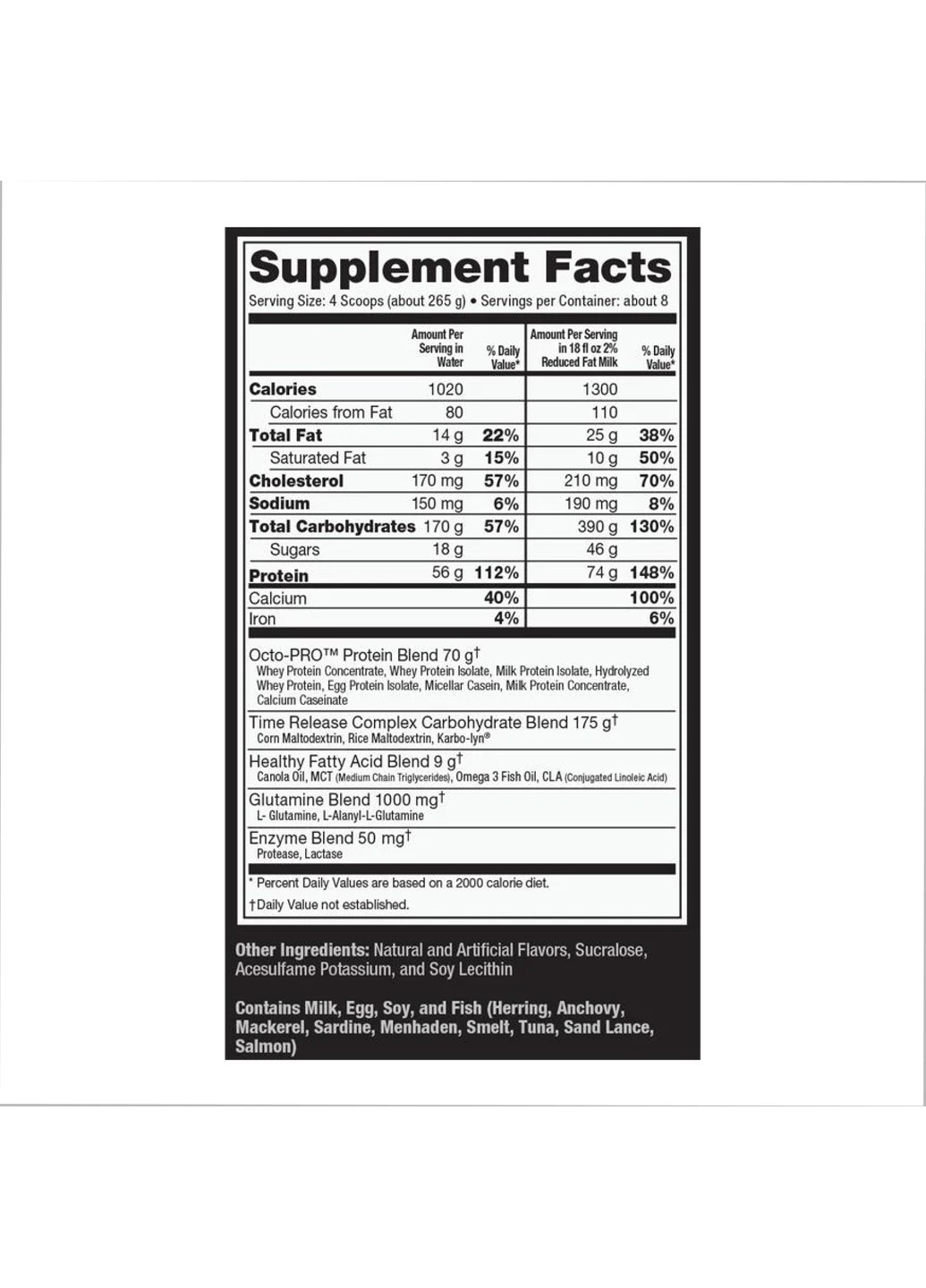 Високобілковий Гейнер Muscle Juice Revolution 2600 - 2120г Ultimate Nutrition (278006986)