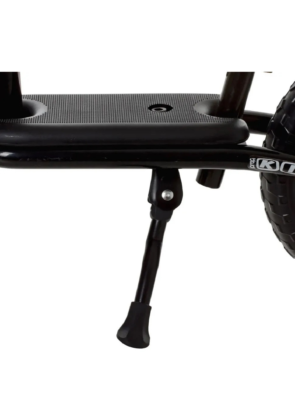 Біговел самокат безпедальний велосипед розвиваючий дитячий з підніжкою підставкою для ніг 88х43 см (474252-Prob) Чорний Unbranded (257907504)