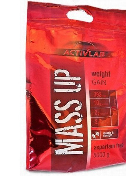 Mass UP 5000 g /50 servings/ Strawberry ActivLab (256777379)