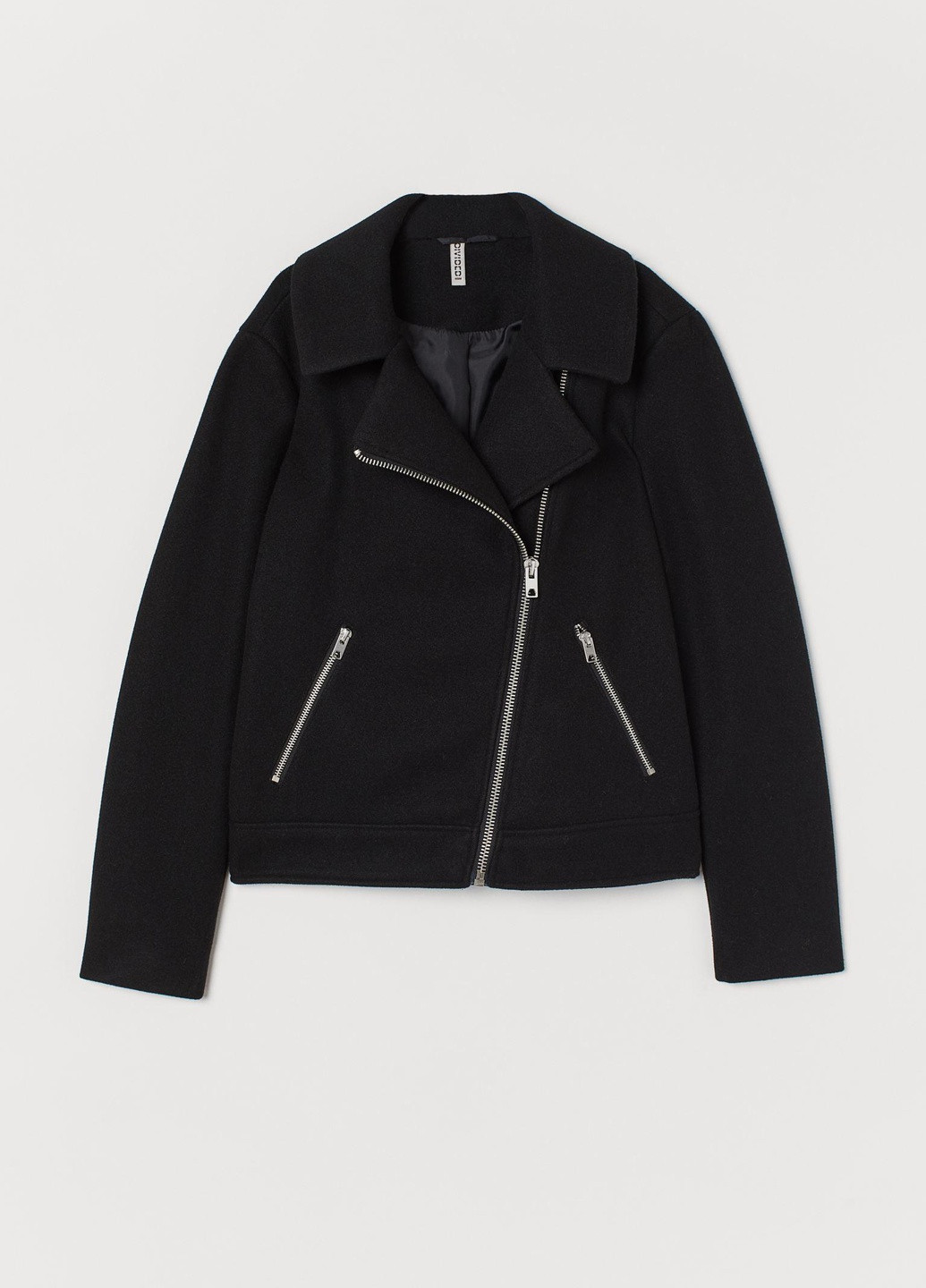 Черная куртка демісезон,чорний, H&M