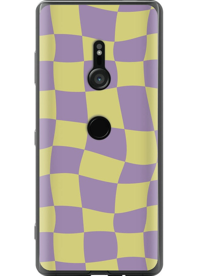 Силиконовый чехол 'Квадраты v2' для Endorphone Sony Xperia XZ3 H9436 (257797400)