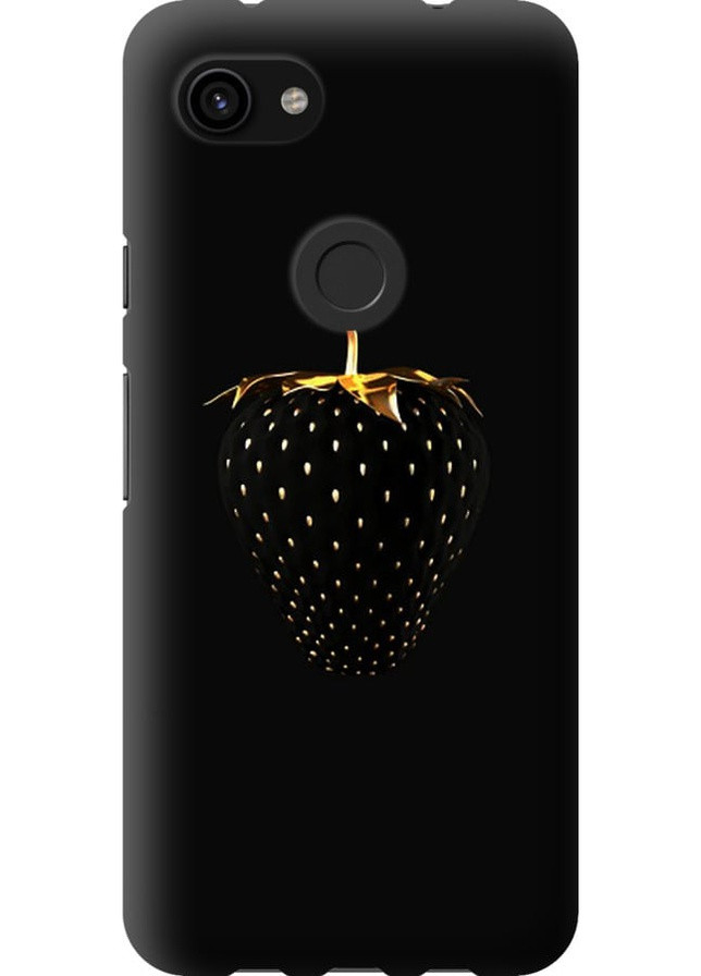 2D пластиковый чехол 'Черная клубника' для Endorphone google pixel 3a (257954024)