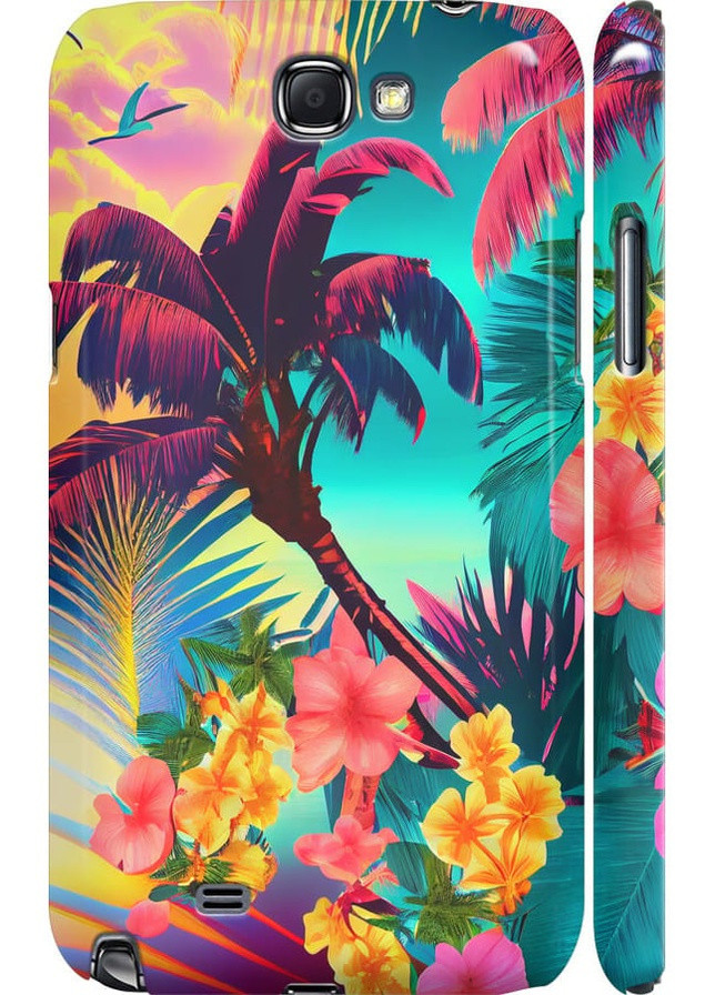 3D пластиковий матовий чохол '5609' для Endorphone Samsung Galaxy Note 2 N7100 (258176036)