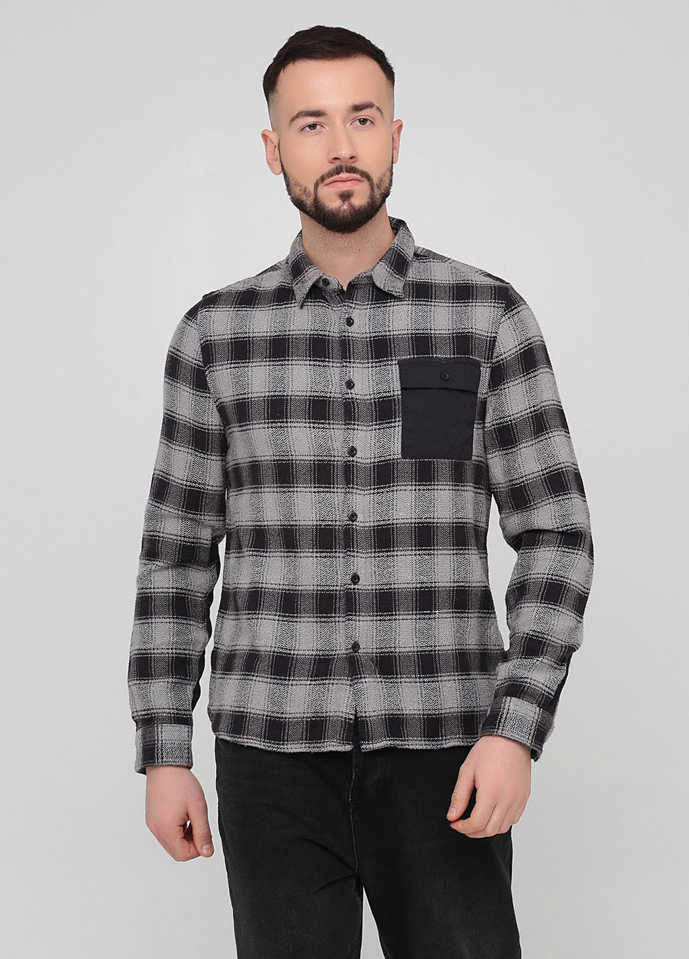 Серая рубашка Asos