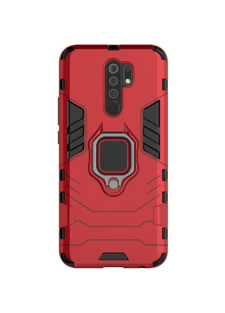 Противоударный чехол Transformer с кольцом для Xiaomi Redmi 9 Epik (258522374)