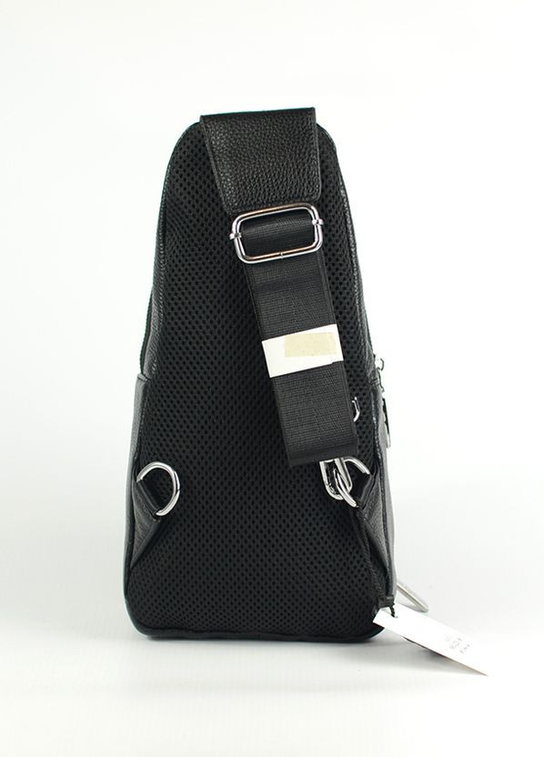Чоловіча нагрудна шкіряна сумка рюкзак слінг на одне плече, молодіжна сумочка з натуральної шкіри No Brand (266914608)