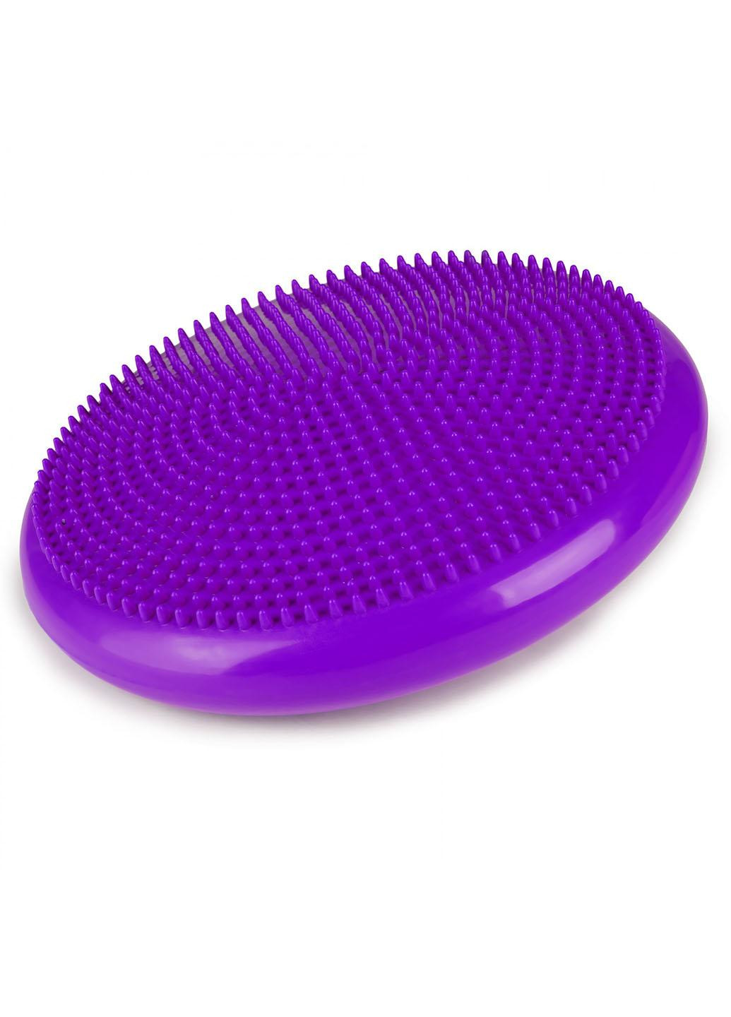 Балансувальна подушка-диск Cornix 33 см (сенсомоторна) масажна XR-0056 Violet No Brand (258354714)