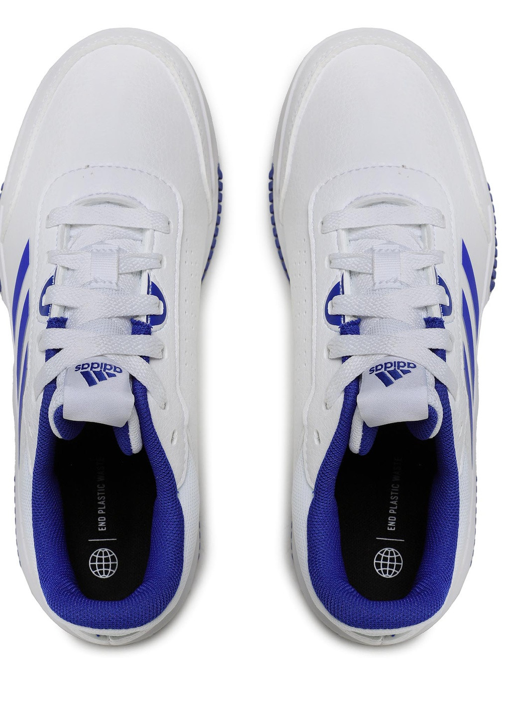 Белые демисезонные кросівки tensaur sport 2.0 k h06314 adidas