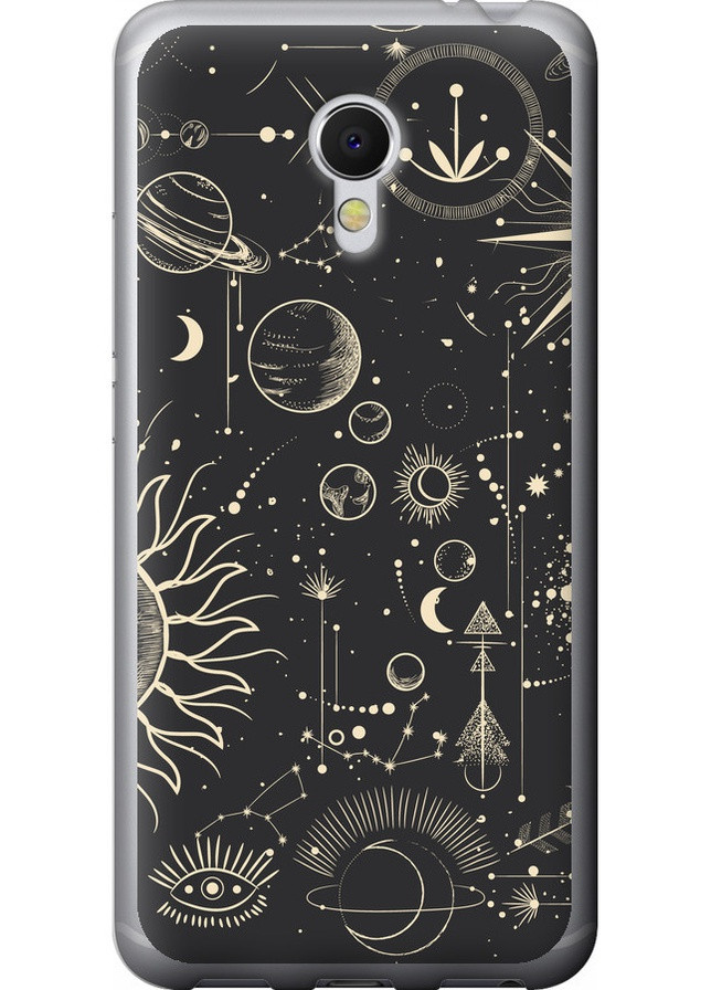 2D пластиковий чохол 'Фаза місяця' для Endorphone Meizu MX6 (258093686)