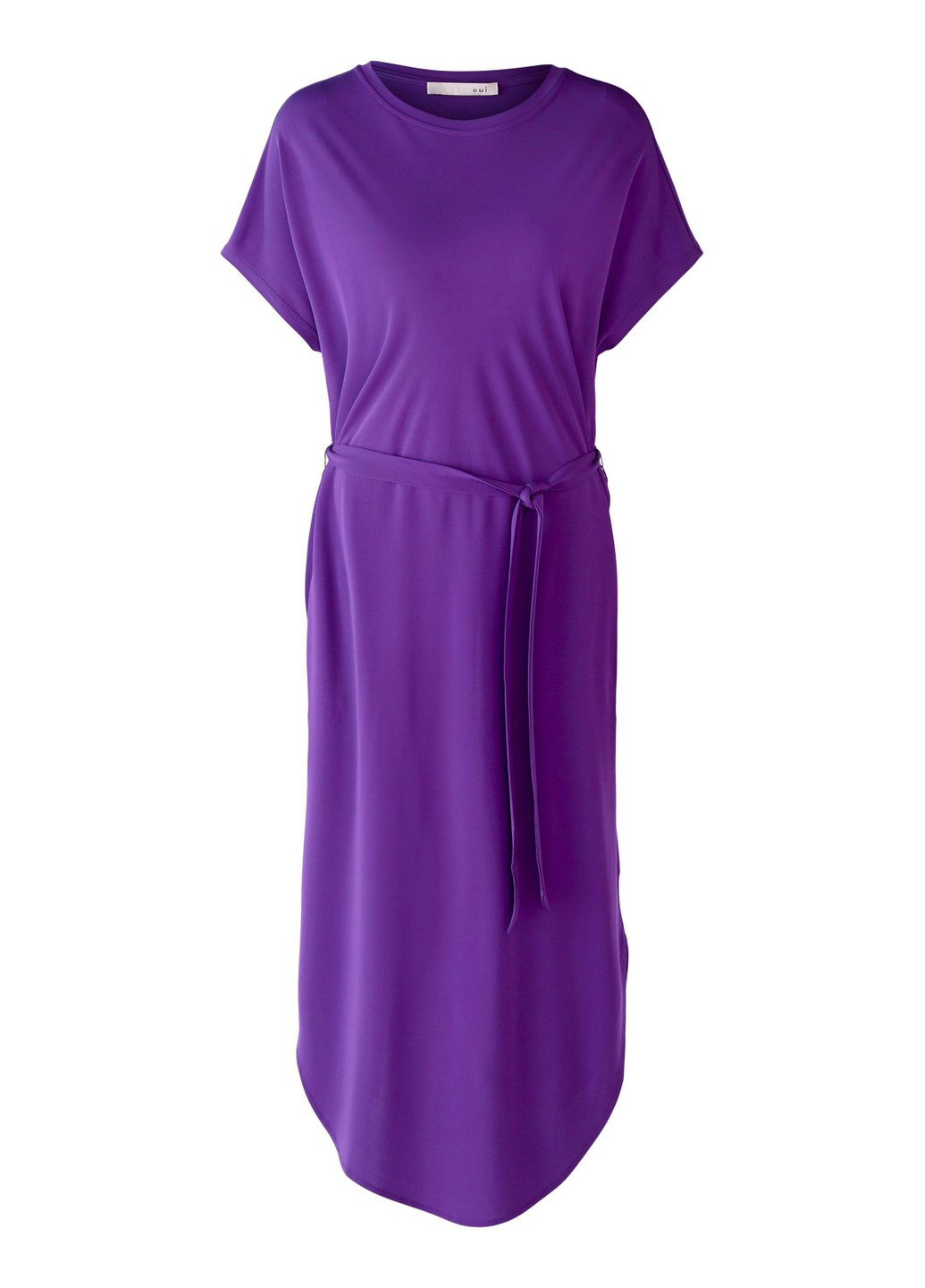 Фиолетовое кэжуал женское платье фиолетовый оверсайз Oui