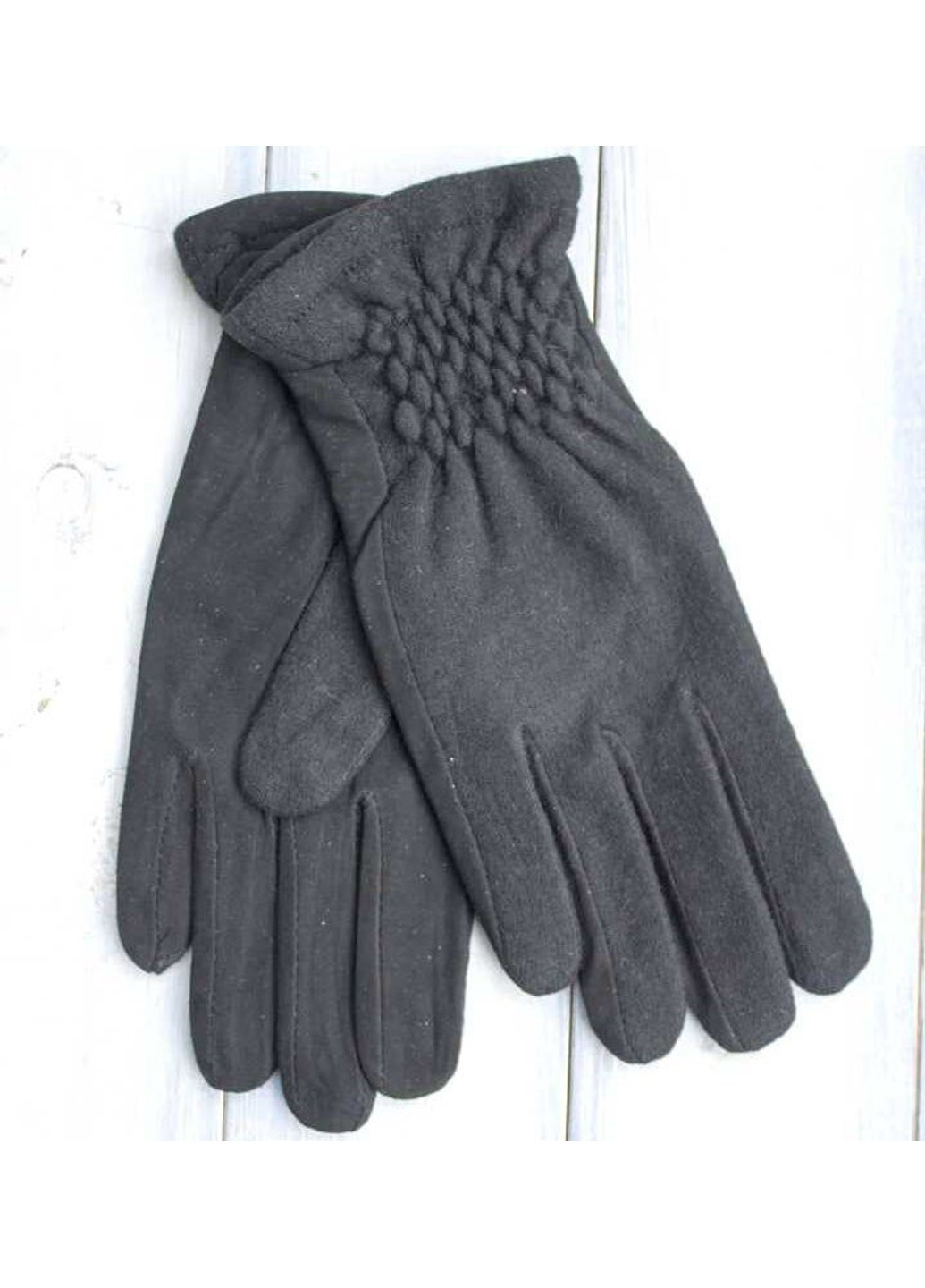 Женские кашемировые перчатки чёрные 516-1s2 M BR-S (261486827)