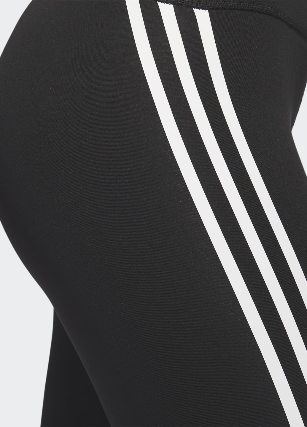 Черные демисезонные велосипедки optime trainicons 3-stripes adidas