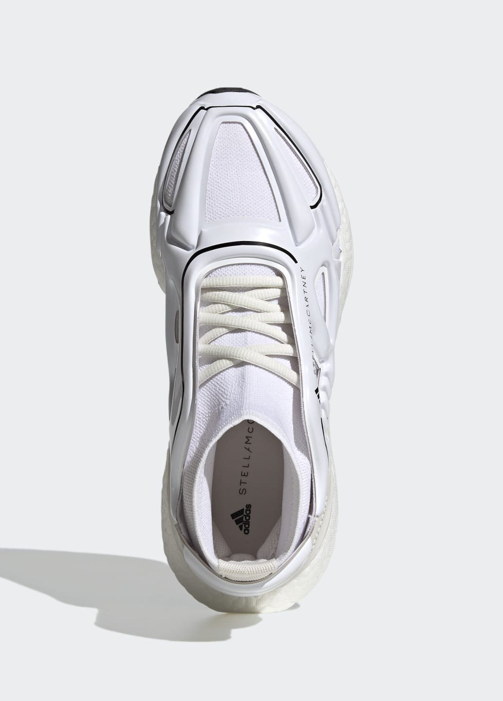 Білі всесезонні кросівки для бігу by stella mccartney ultraboost 22 adidas