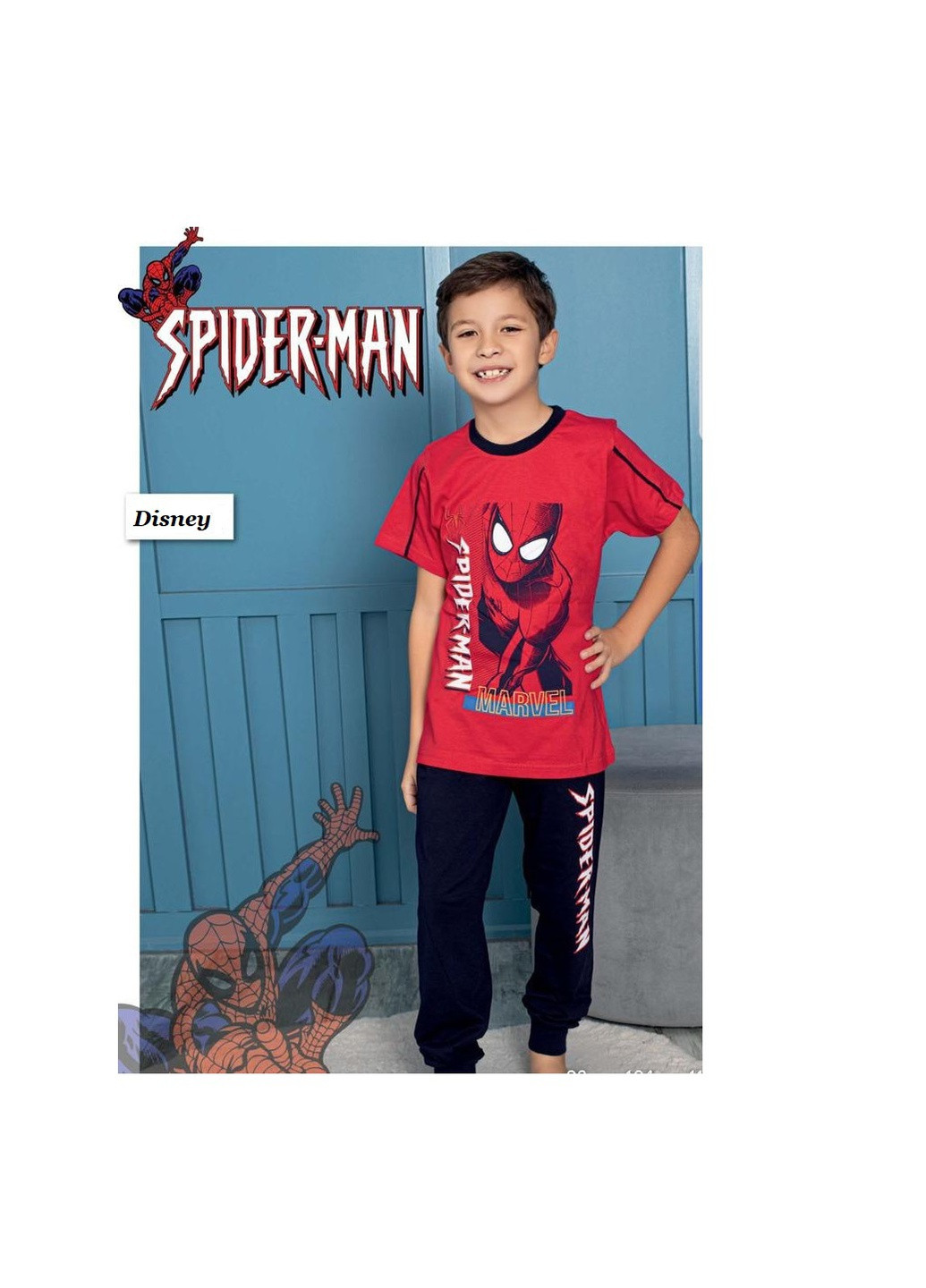 Червона піжама spiderman trwspider1 Disney