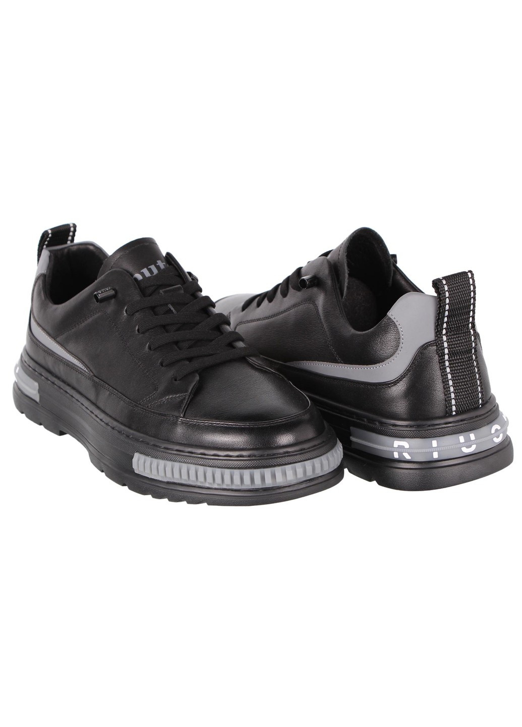 Черные демисезонные мужские кроссовки 196898 Buts