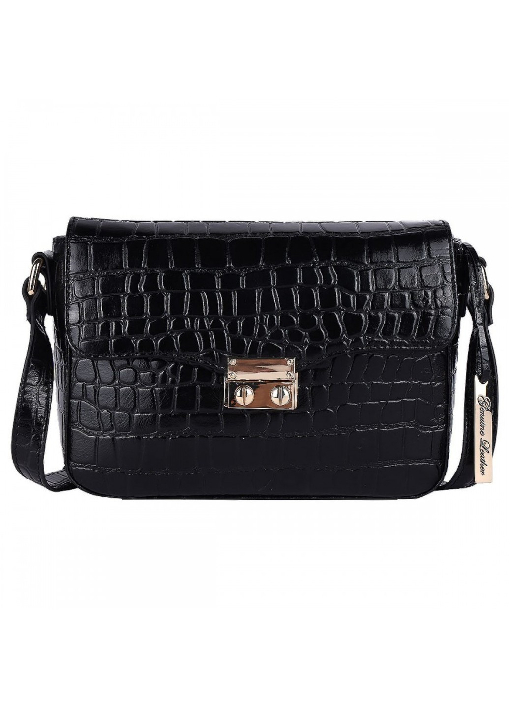 Женская кожаная сумка C50 Black (Черный) Ashwood (262087259)