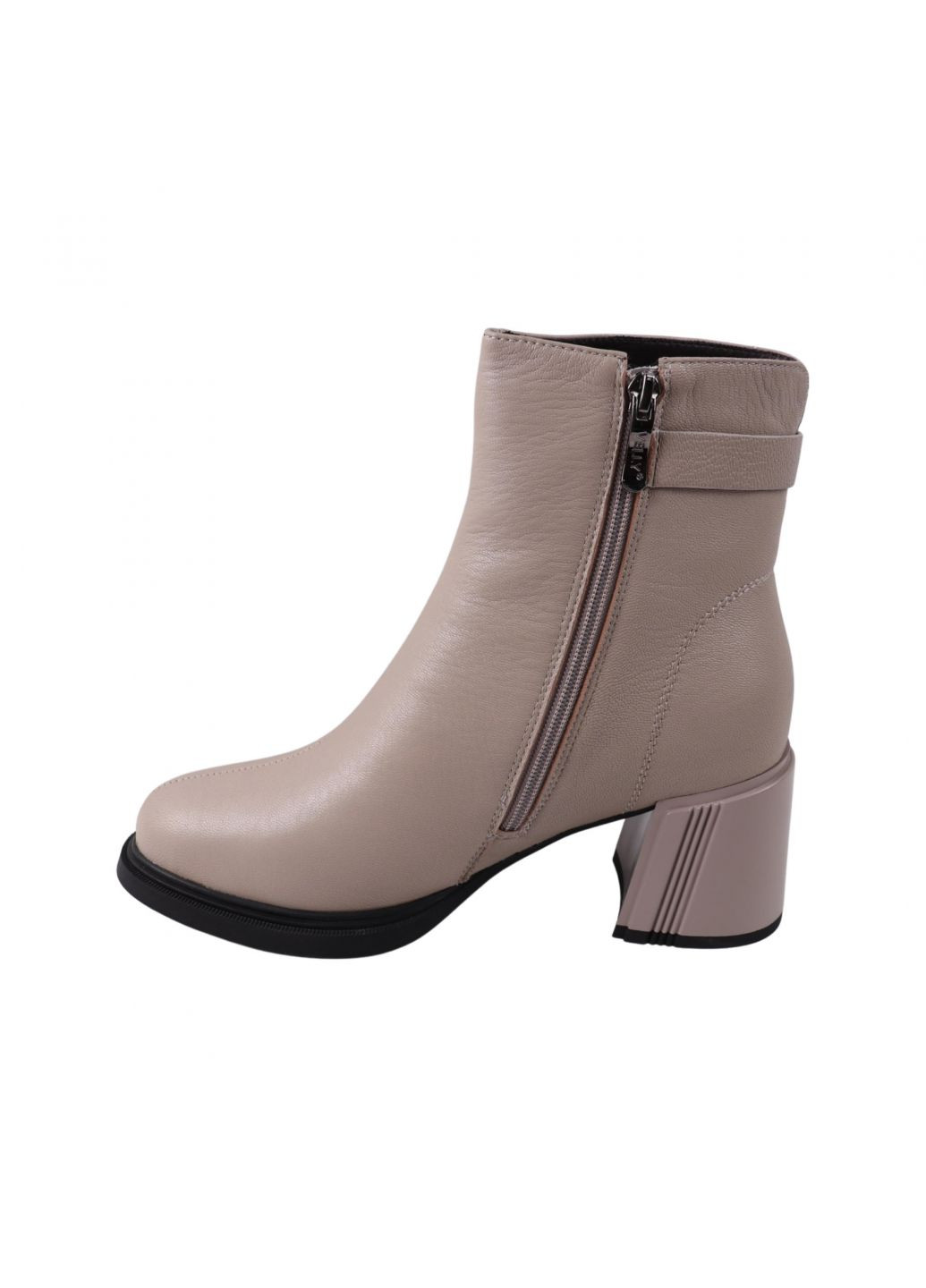 ботинки женские капучино натуральная кожа Velly