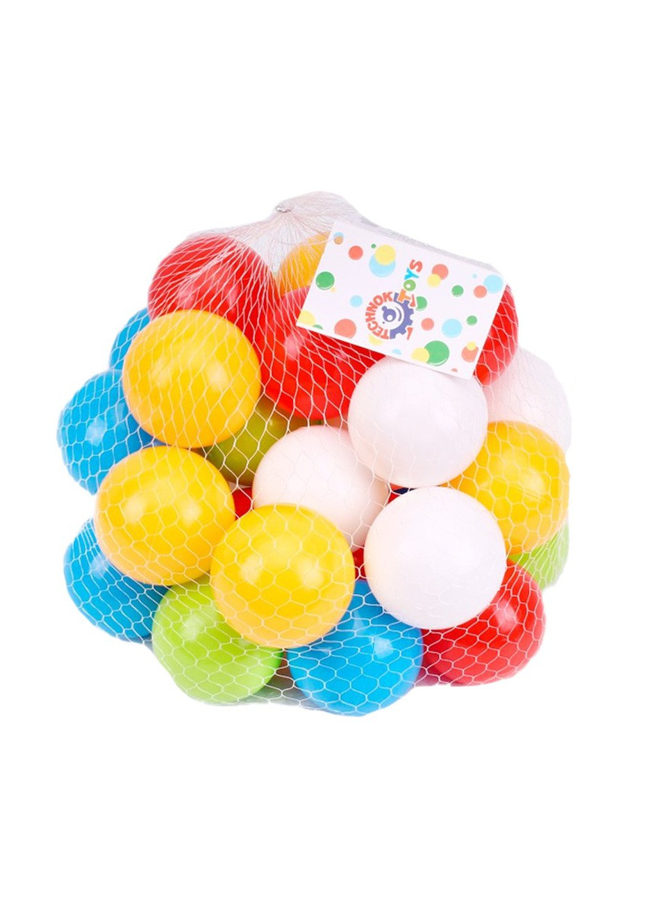 Набор шаров для сухих бассейнов цвет разноцветный ЦБ-00195593 ТехноК (259422944)