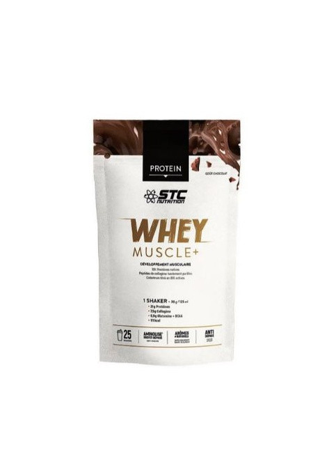 WHEY MUSCLE+ PROTEIN 750 g /25 servings/ Chocolate STC Nutrition (258961199)
