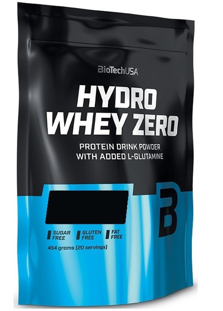 Hydro Whey Zero 454 g /18 servings/ Chocolate Biotechusa (256721380)