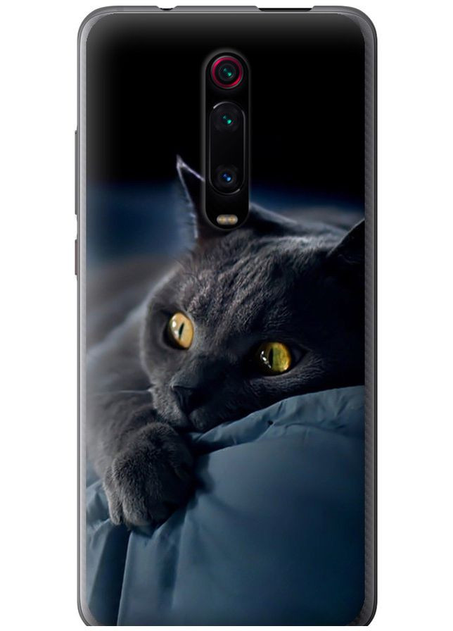 Силіконовий чохол 'Димчастий кіт' для Endorphone xiaomi mi 9t (265226405)
