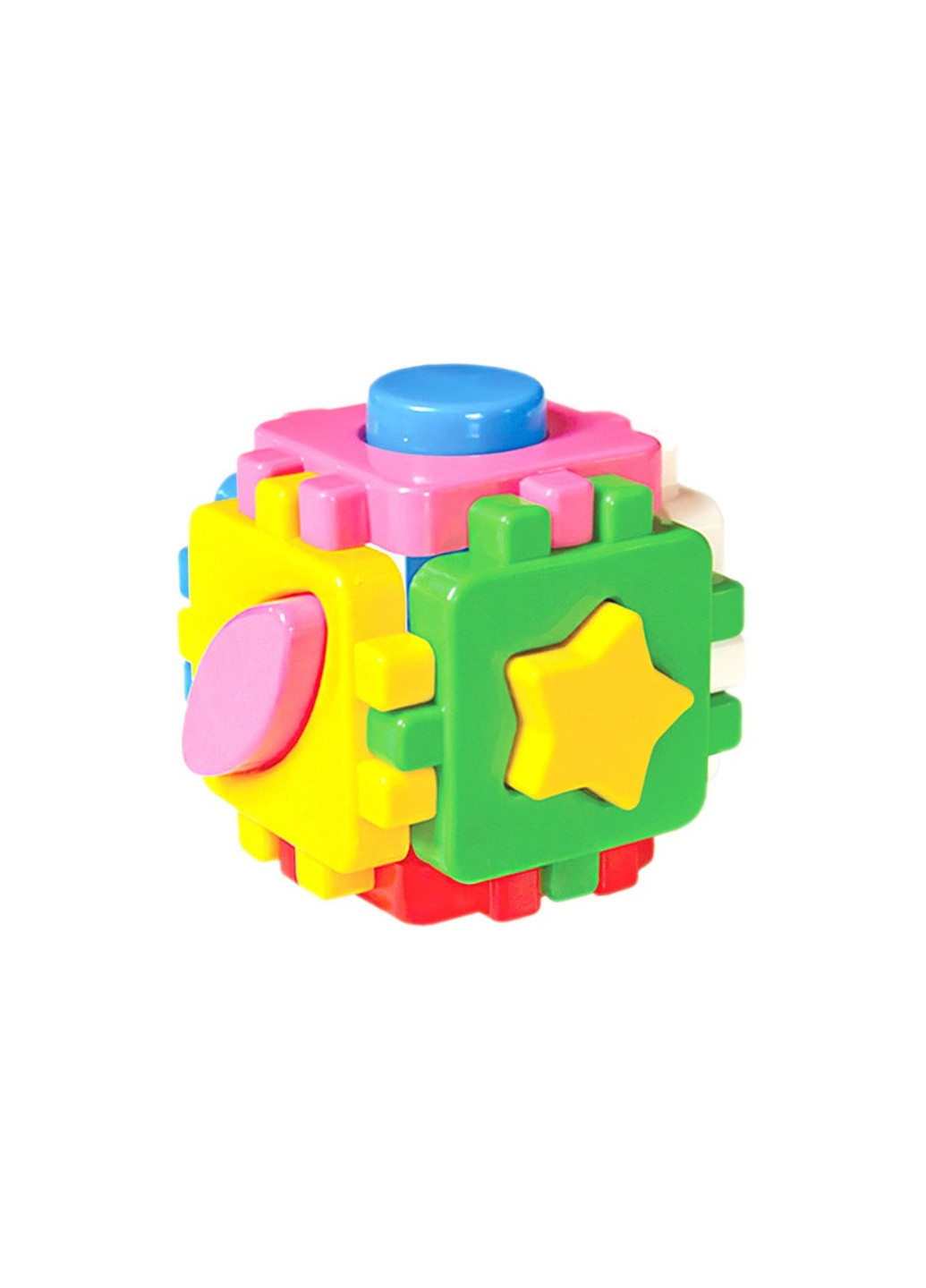 Іграшка куб "Розумний малюк Міні" колір різнокольоровий 00-00034979 ТехноК (259422977)