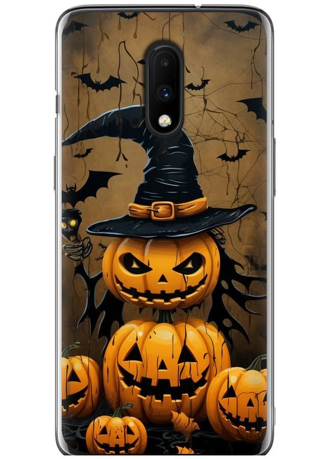 2D пластиковий чохол 'Хелловін 1' для Endorphone OnePlus 7 (266809848)