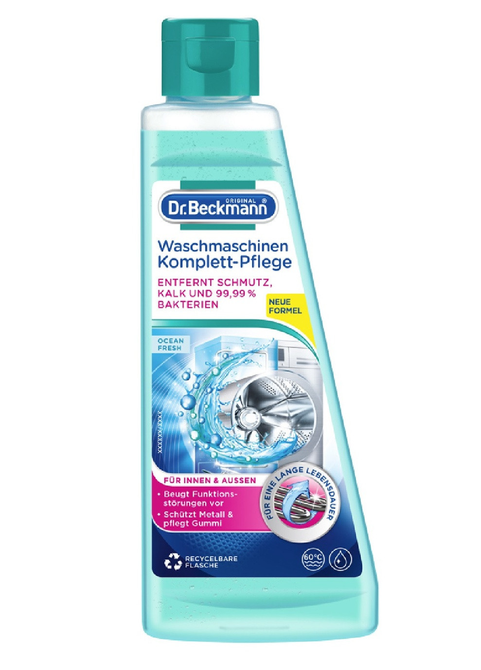 Засіб для глибокого очищення пральних машин Waschmaschinen Komplett-Pflege 250мл Dr. Beckmann (258700828)