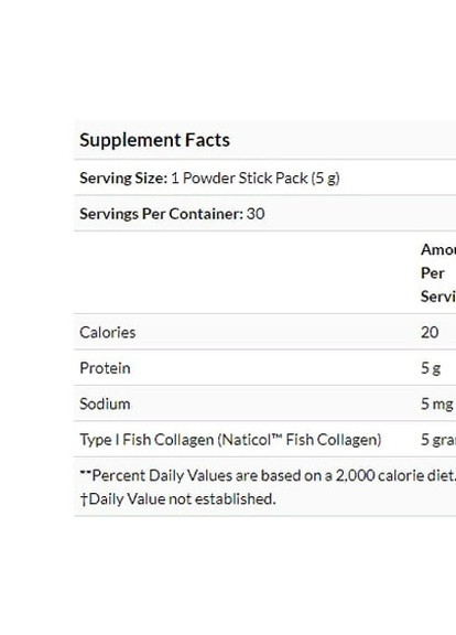 Fish Collagen with Naticol 30 packs DRB-00418 Doctor's Best (256719057)