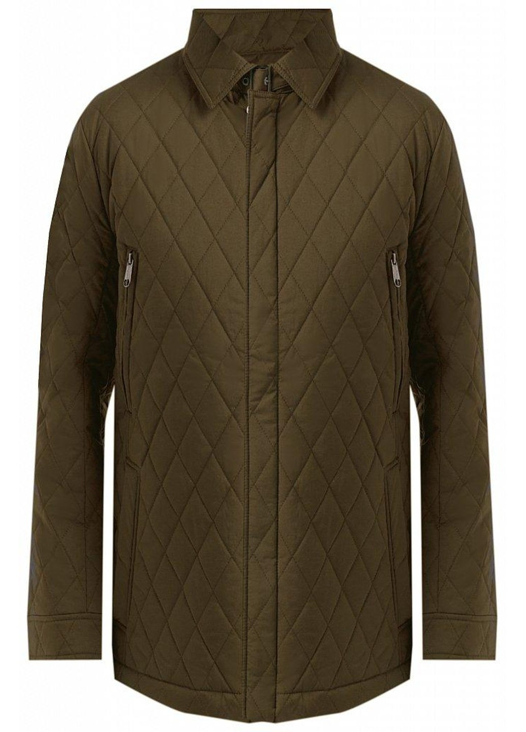 Зеленая демисезонная куртка a19-21003-905 Finn Flare