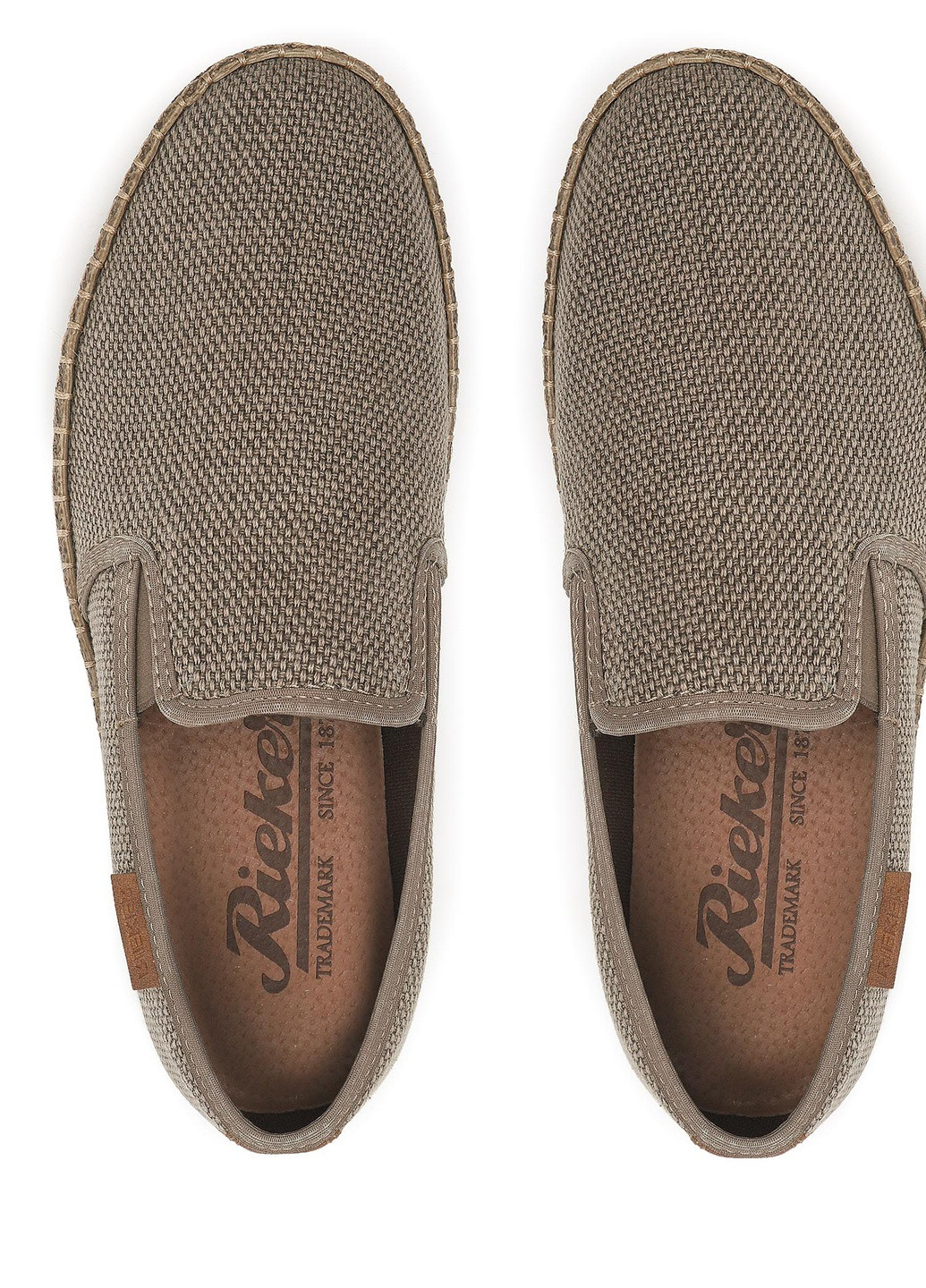 Светло-бежевые осенние туфлі b5265-64 Rieker