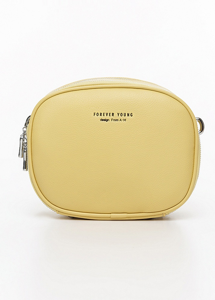 Жіноча сумка крос-боді + чохол для ключів колір жовтий ЦБ-00222687 Johnny (259786268)
