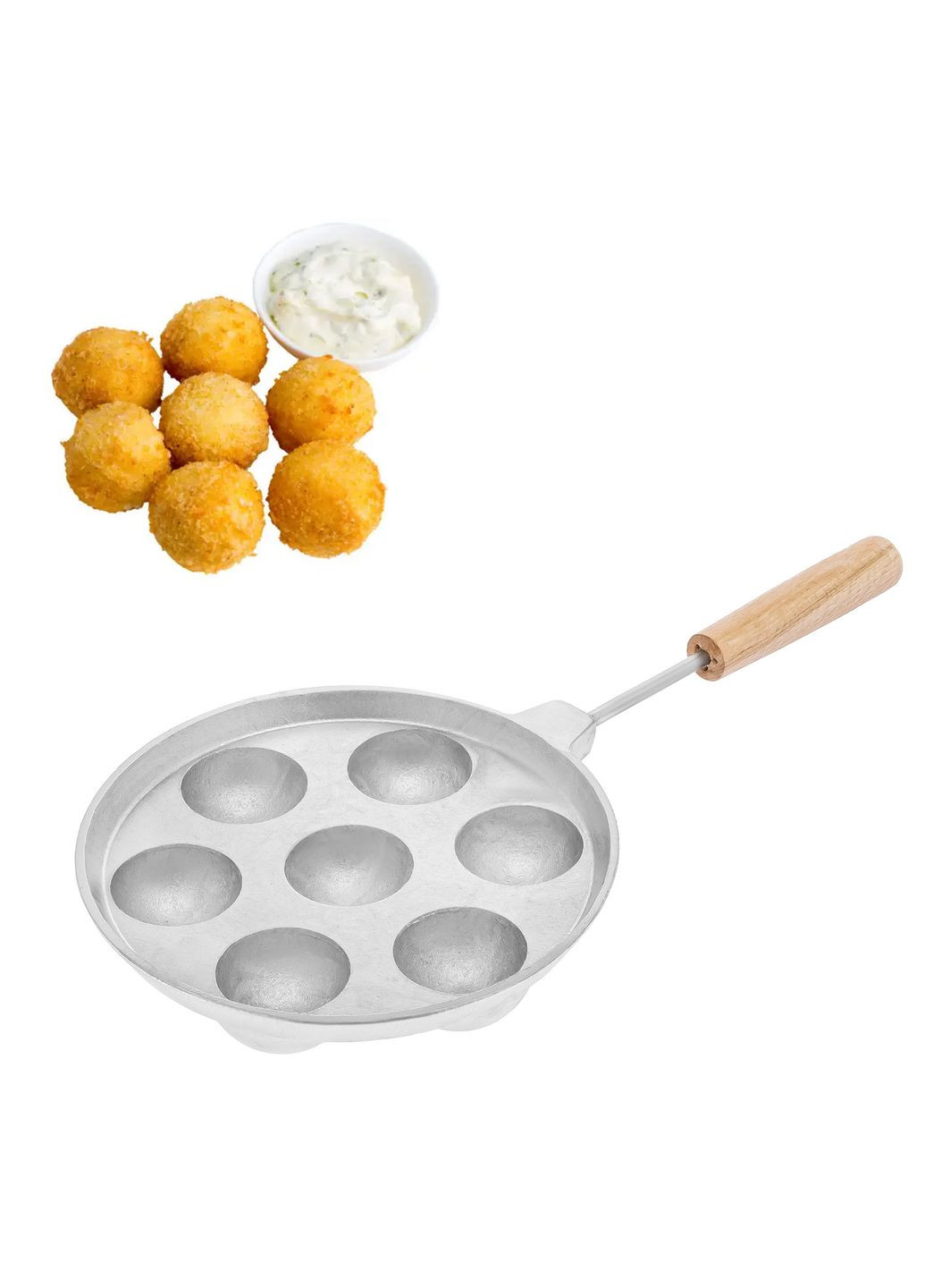 Форма для приготування сирних кульок і круглих пончиків Ласунка (260410180)