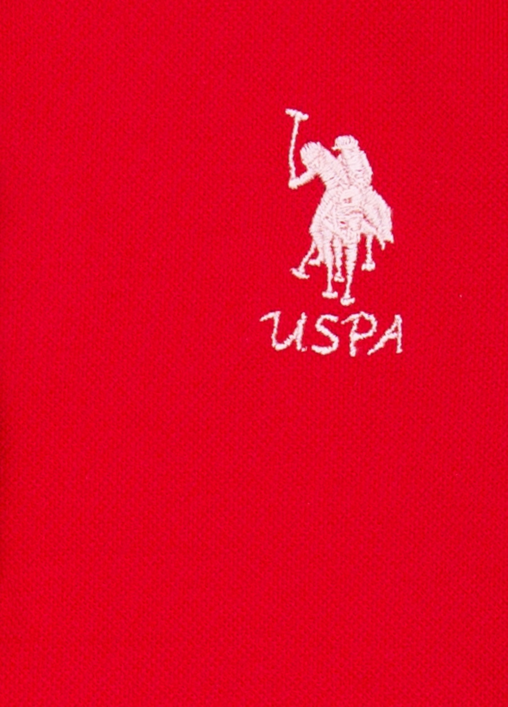 Красная детская футболка-футболка u.s/ polo assn. на девочку для девочки U.S. Polo Assn.