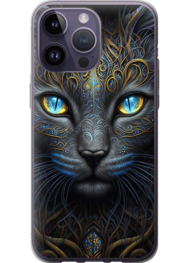 Силиконовый чехол 'Кошка' для Endorphone Apple iPhone 14 Pro Max (257803644)