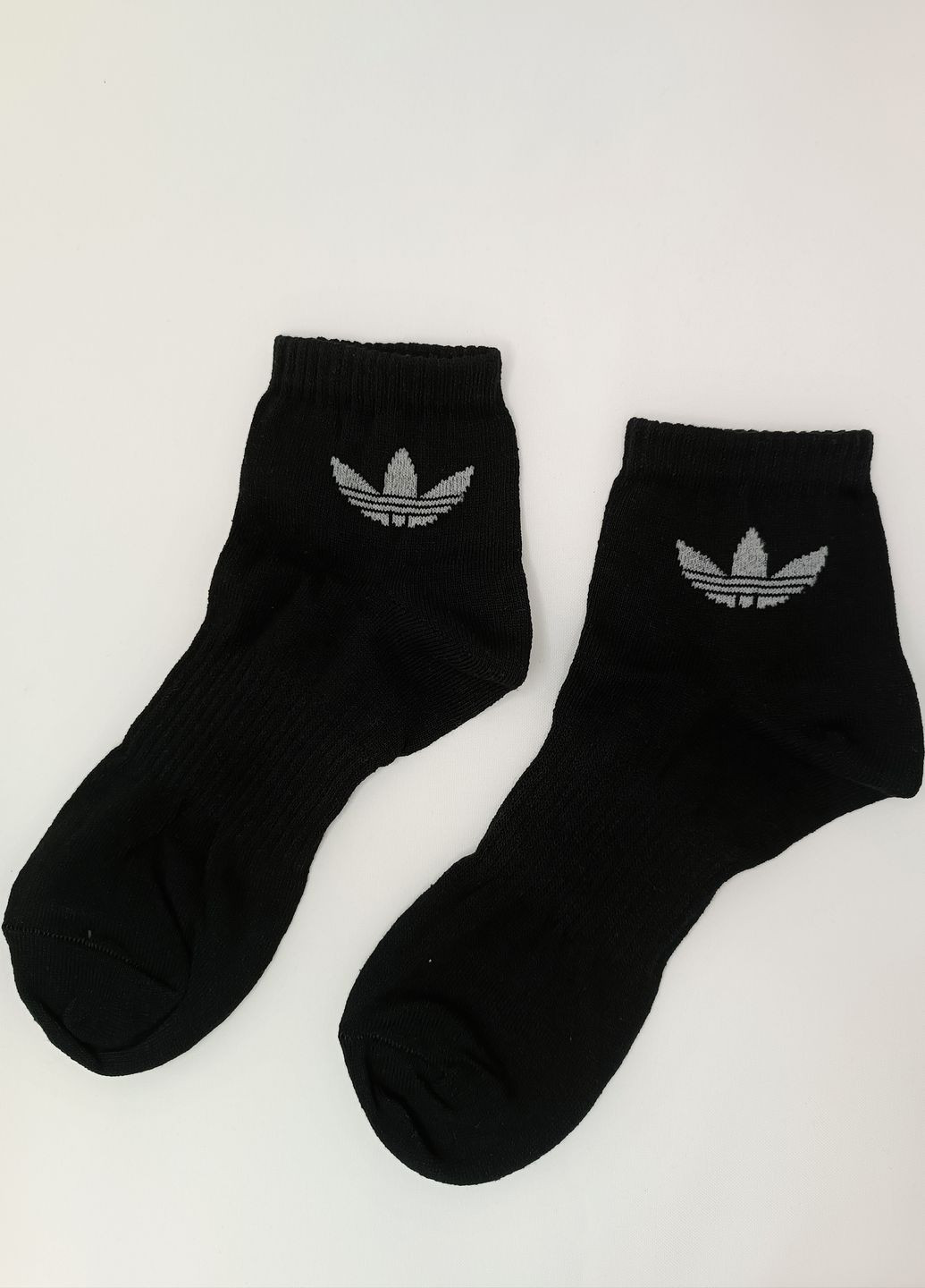 Короткие демисезонные черные спортивные носки No Brand (267147803)