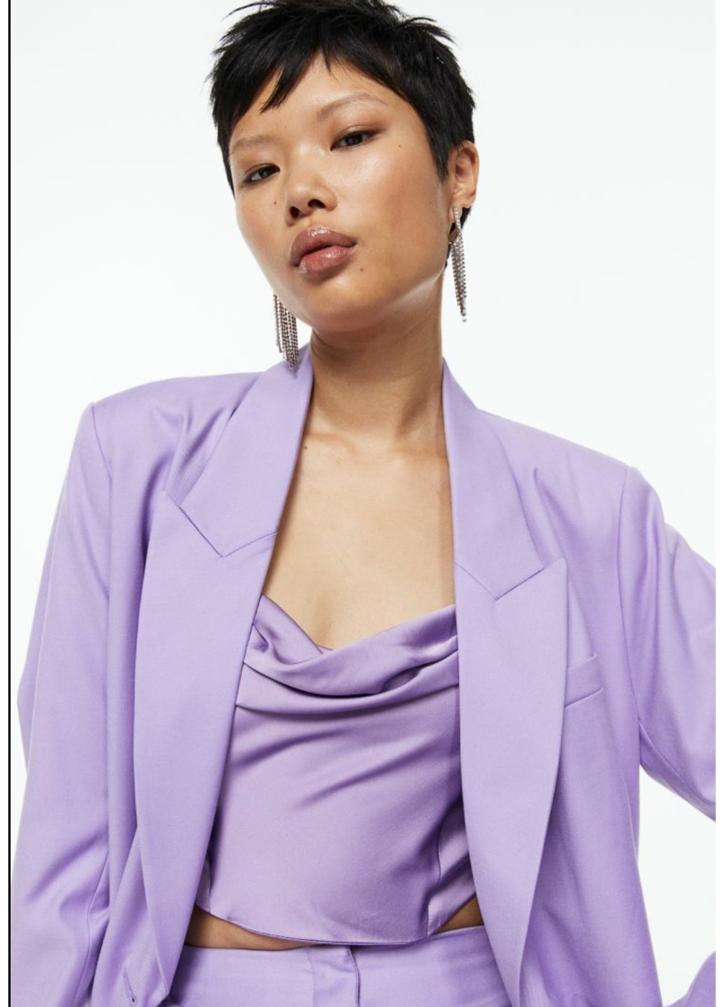 Жіночий корсетний топ Н&М (55872) XS Фіолетовий H&M (259136862)