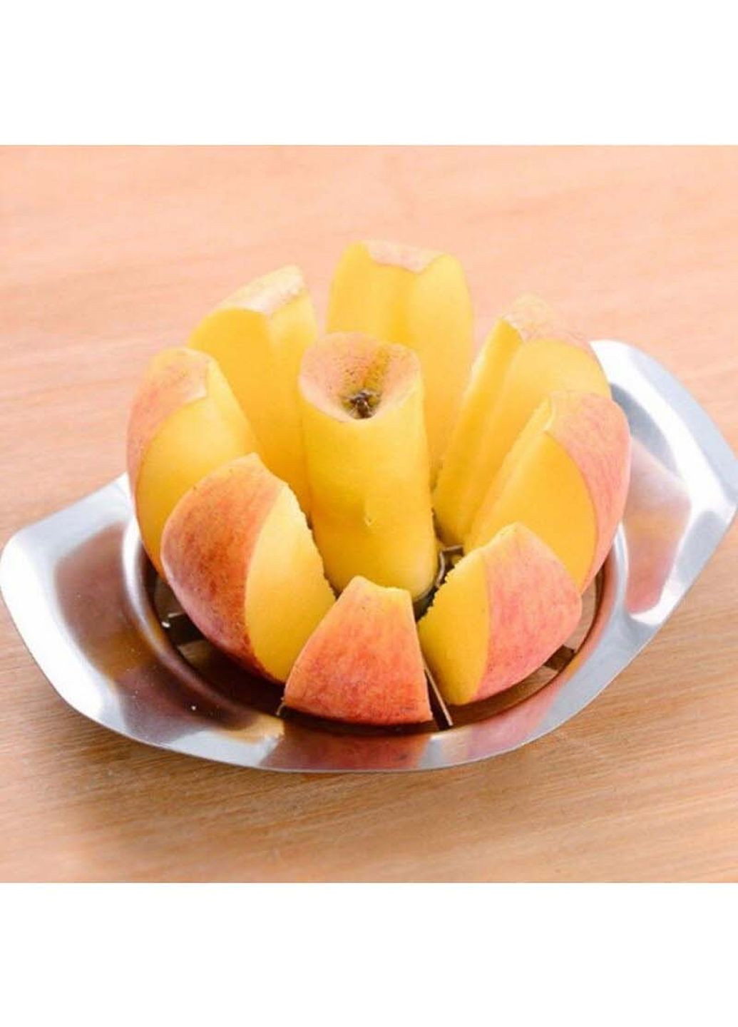 Специальный кухонный нож яблокорезка металлическая для нарезки яблок дольками Kitchen Master (261326491)