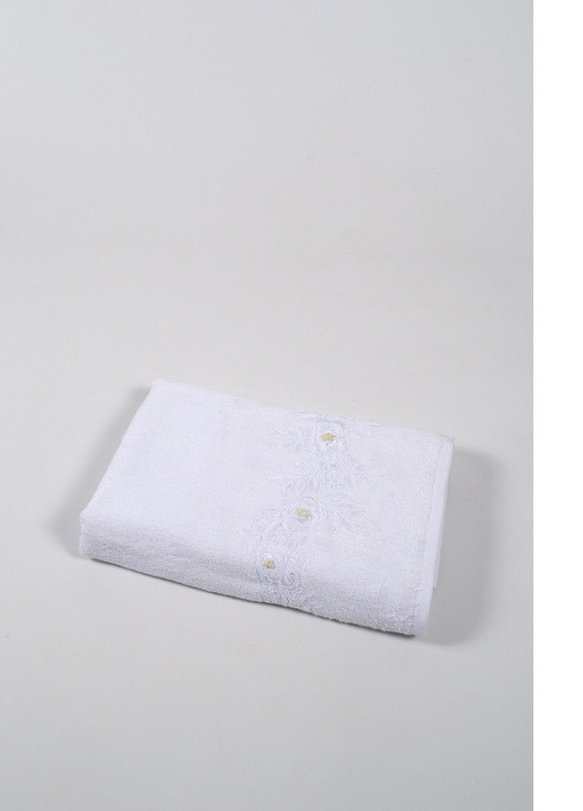 Tac полотенце - benin 70*140 орнамент белый производство - Турция