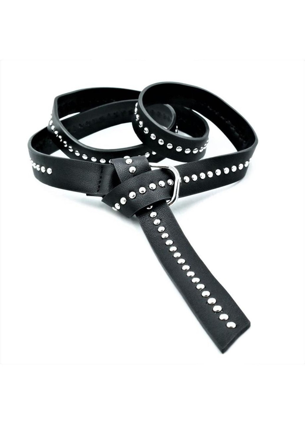 Жіночий ремінь зав'язка Weatro Чорний kz-zh30-kit-01 Le-Mon (272597023)