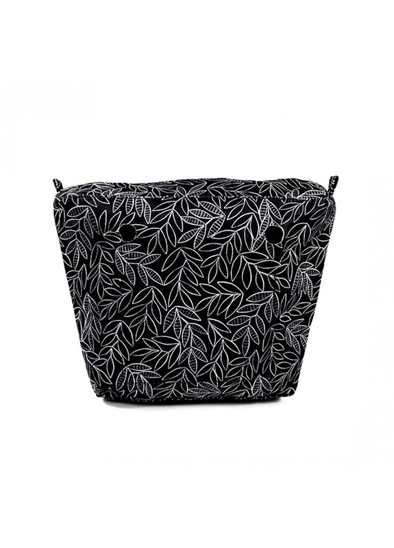 Джинсовая подкладка для сумки mini, Листья черная More (269266775)