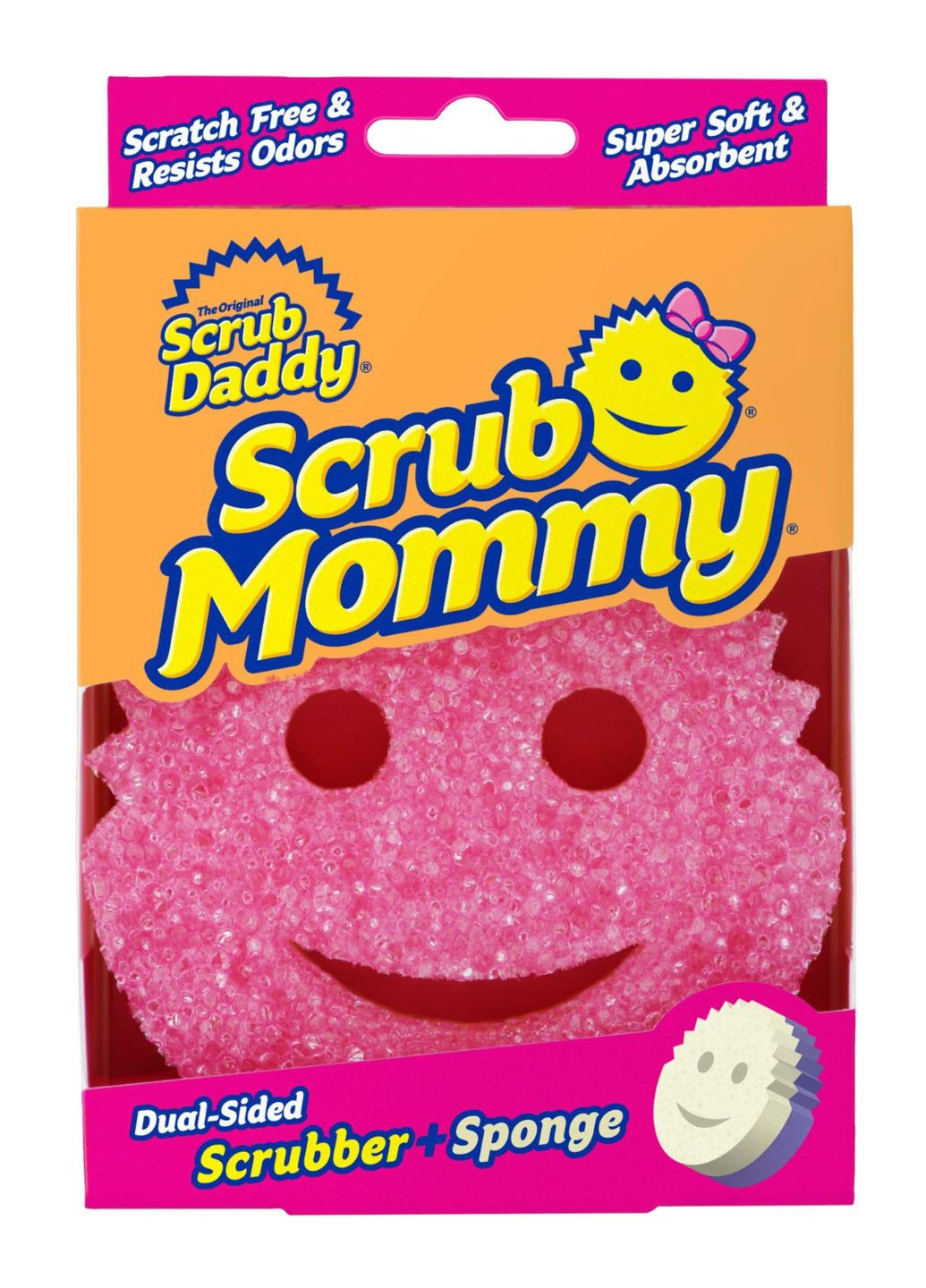 Губка для чищення Scrub Moomy Scrubber+Sponge Scrub Daddy (260028137)
