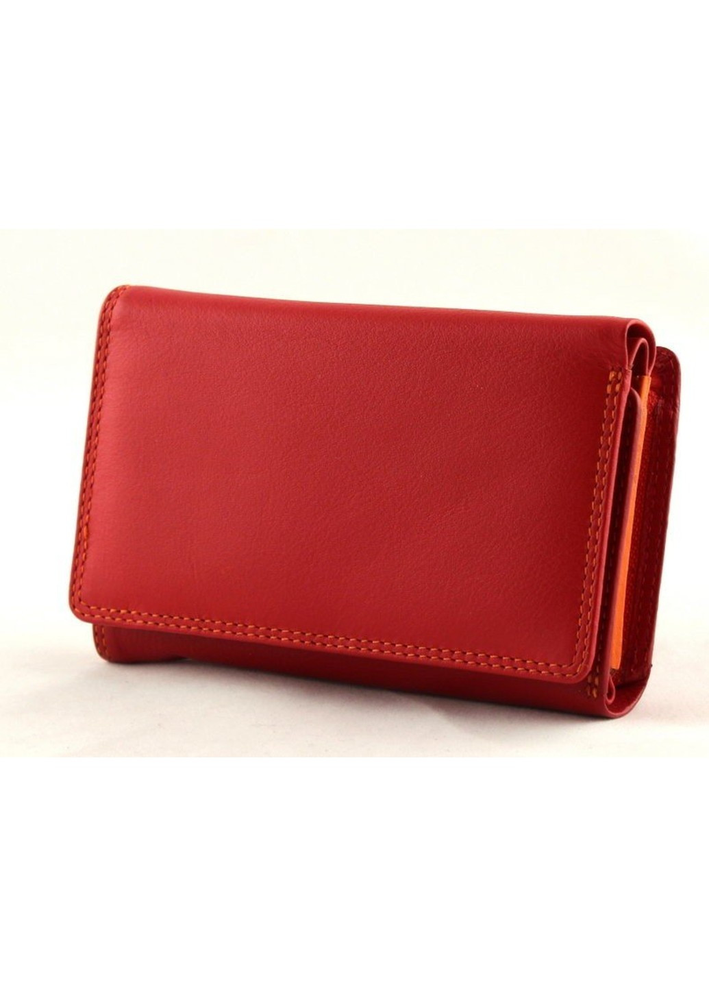 Женский кожаный кошелек BORA rb43 red m Visconti (261851501)