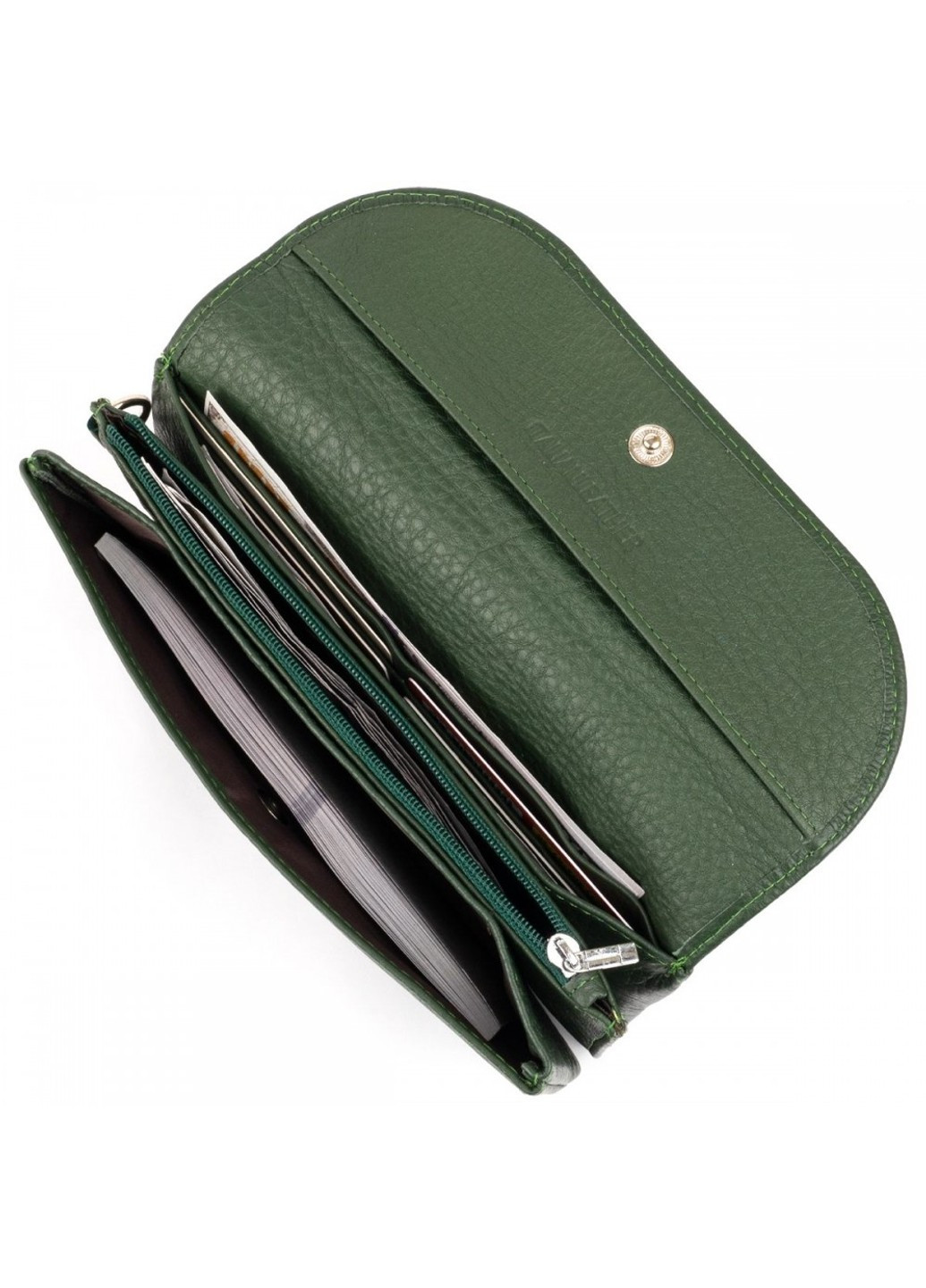 Кошелек из натуральной кожи ST Leather 19320 Зеленый ST Leather Accessories (262453774)