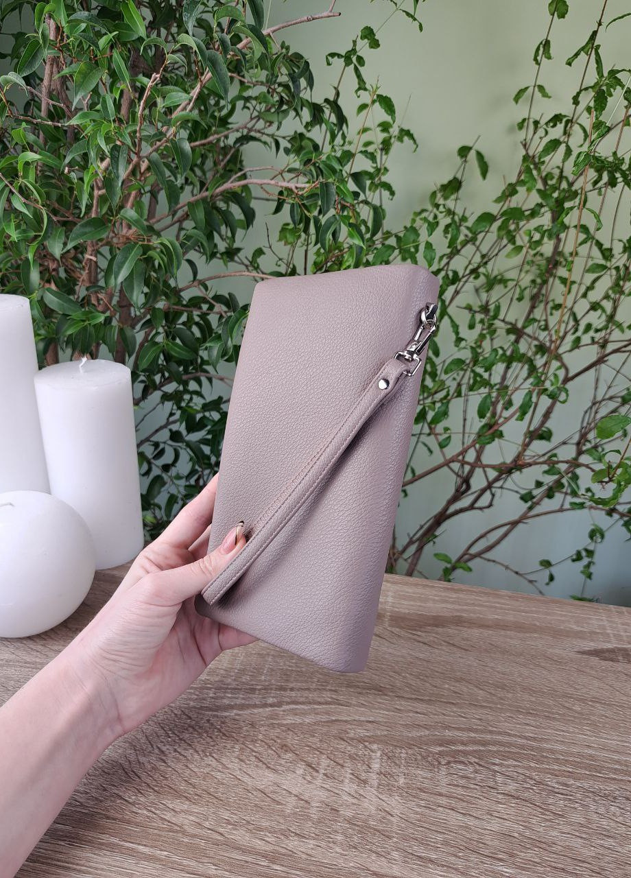 Гаманець клатч з екошкіри на 2 відділення Saralyn (258781884)