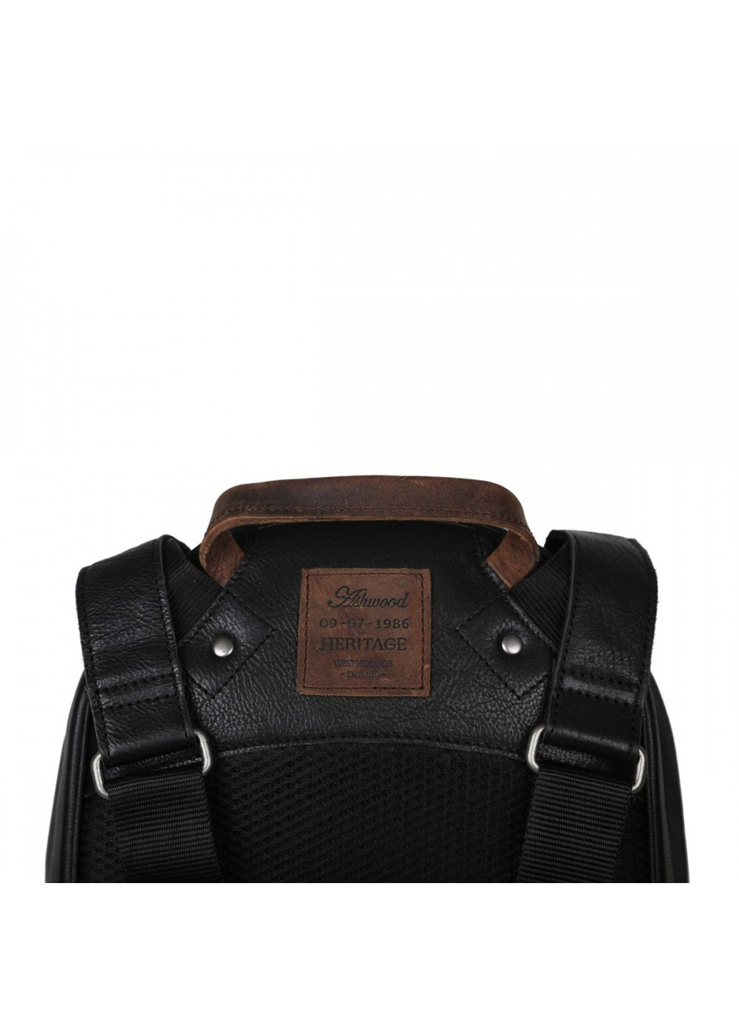 Мужской кожаный рюкзак 4555 Black Ashwood (261856440)