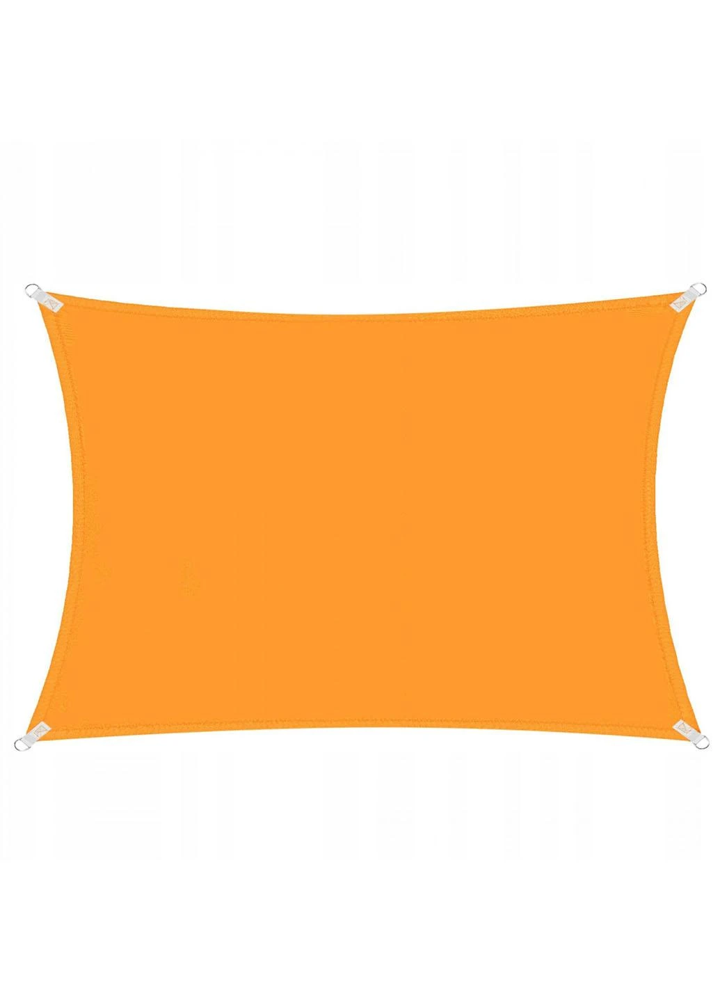 Тент-парус тіньовий для дому, саду та туризму 4 x 3 м SN1035 Orange Springos (258543904)