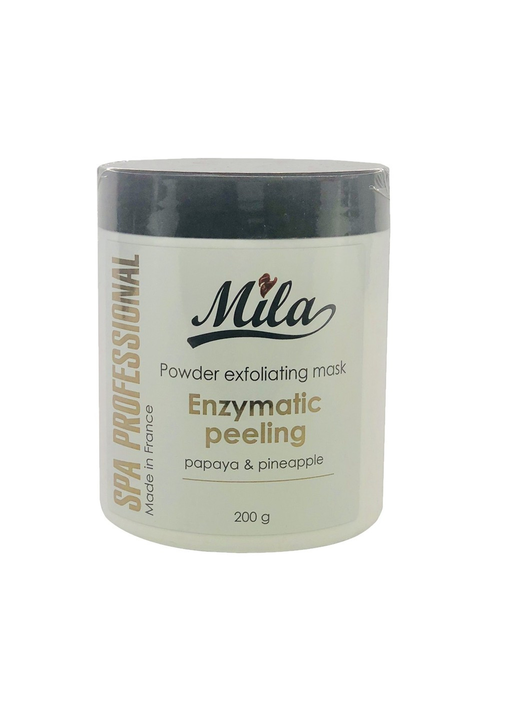 Энзимный пилинг для глубокой очистки кожи лица Папайя и Ананас Enzymatic peeling Perfect 200 г Mila (269238024)